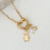 Colar Personalizado Pingentes Amor