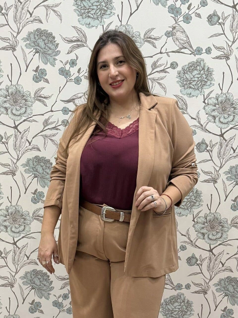 BLAZER ODETTE CARAMELO