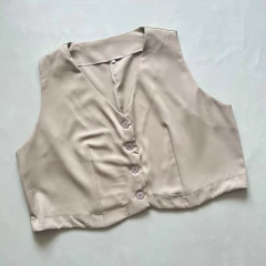 CHALECO ADRIANNE NATURAL - comprar online