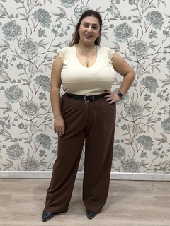 PANTALÓN ODETTE MARRÓN - Mujer como vos