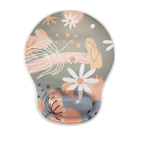 Mouse Pad con apoya muñeca de Gel Flowers - comprar online
