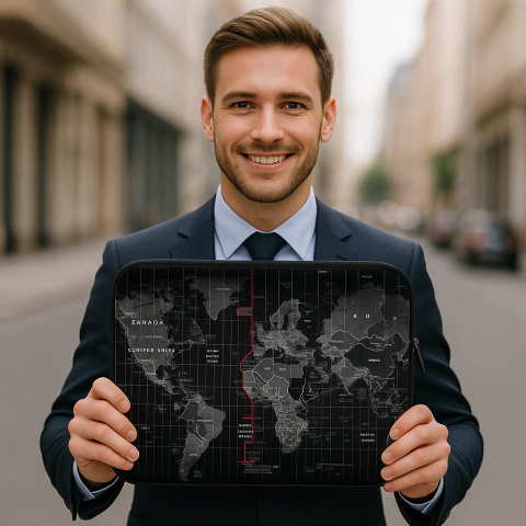 Funda Notebook Est 31 Mapa - comprar online