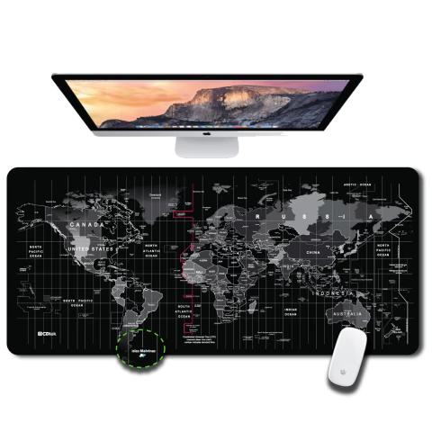 Desk Pad MAPA (84 x 38 cm) - comprar online