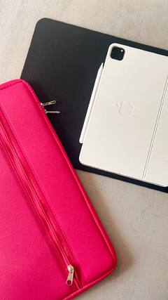 Funda Notebook con Bolsillo al frente Fucsia - CDTek