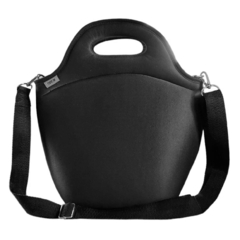 Lunchera Térmica de Neoprene Negra - comprar online