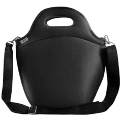 Lunchera Térmica de Neoprene Negra