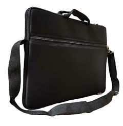 Maletin Porta Notebook 14/15.6" Neoprene con Bolsillo al frente Negro - tienda online