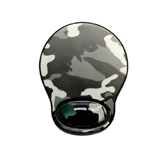 Mouse Pad con apoya muñeca de Gel Camuflado