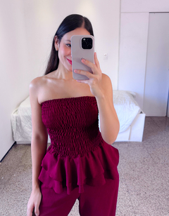 BLUSA TAY - BORDO - comprar online