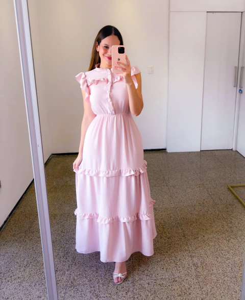 VESTIDO ESTER - ROSE - comprar online