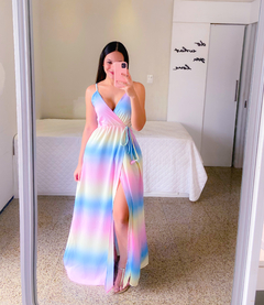 VESTIDO VALENTINA - ARCOIRIS - comprar online