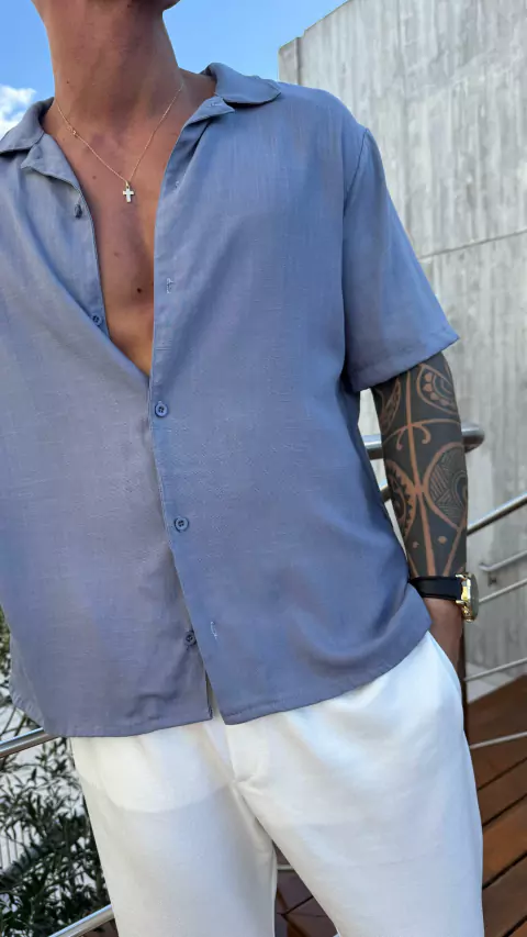 CAMISA LINO VELVET TURKEY - comprar online