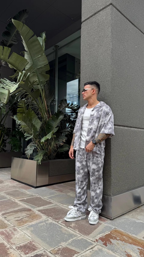 CONJUNTO WASHED GREY - comprar online