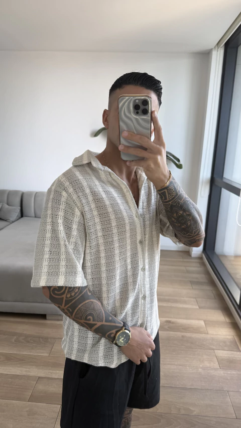 CAMISA SICILIA PISTACHO - comprar online