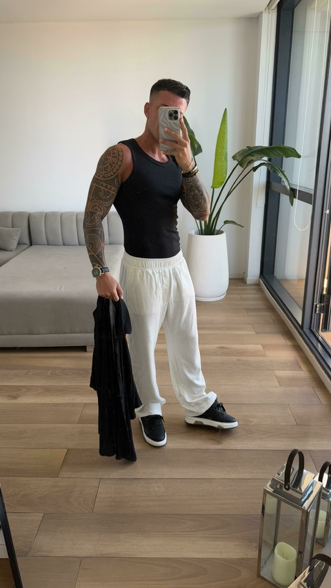 MUSCULOSA RIBB PREMIUM BLACK - comprar online