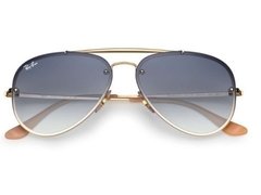 RAY-BAN RB3584N 001/19 AVIADOR BLAZE - DOURADO / AZUL DEGRADÊ - comprar online