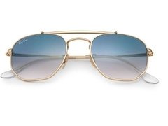 RAY-BAN RB3648 001/3F MARSHAL - DOURADO / AZUL DEGRADÊ - comprar online