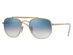 RAY-BAN RB3648 001/3F MARSHAL - DOURADO / AZUL DEGRADÊ
