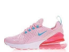TÊNIS NIKE AIR MAX 270 - ROSA E AZUL