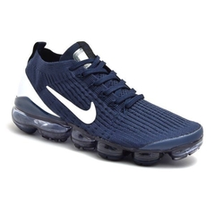 Tênis Nike Vapormax Flyknit 3.0 Masculino Azul e Branco