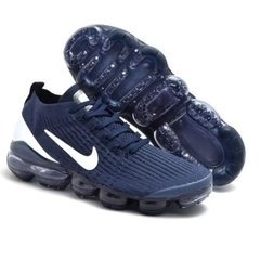 Tênis Nike Vapormax Flyknit 3.0 Masculino Azul e Branco na internet