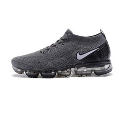 NIKE AIR VAPORMAX 2.0 FLYKNIT CINZA LOGO BRANCO