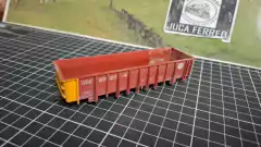 A012 - Carcaça vagao Gondola GDE Vale Cvrd GDE 201120-4 - Ref. 2018 - Ler descricao - Produto Fora de Catalogo - comprar online