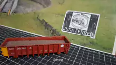 A013 - Carcaça vagao Gondola GDE Vale Cvrd GDE 201120-4 com carga de pedrinhas - Ref. 2018 - Ler descricao - Produto Fora de Catalogo