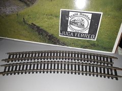 F535 - Trilho curvo Atma ref. 0226 c/ talas - Nickel - Produto usado, em otimo estado