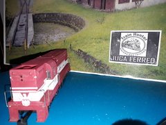 C275 - Locomotiva G12 Efvm Vitoria Minas - Ref. 3003 " Cara de aguia " - Produto fora de catalogo - comprar online