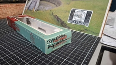 CX-2027 - Caixa VAZIA Vagao gondola CVRD fora de catalogo - Ref. 2027 - Frateschi - Produto usado - Brechó  Juca  Férreo  -  Prod. Usados Produtos " Fora de Catálogos " & Novos