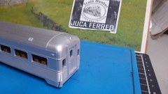 A017 - Carcaça Carro de Passageiro Cauda RFFSA - Ref. 2504 - Produto seminovo - sem truques na internet