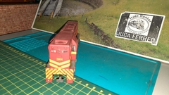 C230 - Locomotiva DUMMY G12 Rffsa Centro Oeste - Ref. 3001 Frateschi - Produto usado e fora de catalogo - Brechó  Juca  Férreo  -  Prod. Usados Produtos " Fora de Catálogos " & Novos