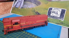 C228 - Locomotiva G12 Rffsa Centro Oeste - Ref. 3001 Frateschi - com avarias - Produto usado e fora de catalogo