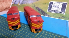 esgotado C217 - LOCOMOTIVA Dupla de FA1 RFFSA CENTRAL - Diferentes Numeracoes - Ref. 3008 - Frateschi - Produto usado