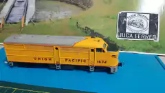 C284 - FRATESCHI EXPORTACAO - LOCOMOTIVA FA1 - FA-1 - UNION PACIFIC - Ref. 3105 - Produto usado