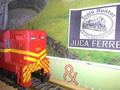 i844 - Locomotiva G8 / G12 Rffsa Centro Oeste - Ref.: 3001 - Frateschi - Fora de catalogo - rarissima - usada / no estado - loja online