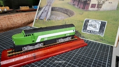 C273 - Locomotiva importada TYCO Baldwin RF-16 BN Burlington Northern - vintage - década de 1970 - Produto usado - Ler descricao abaixo - comprar online