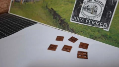 P1808 - Pallets de madeira - Lote c/ 06 pçs - Produto artesanal em madeira real - comprar online