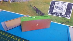 F525 - Carcaça Carro Passageiro Atma - Old Time - pintura NAO original - Vendido No Estado - Brechó  Juca  Férreo  -  Prod. Usados Produtos " Fora de Catálogos " & Novos