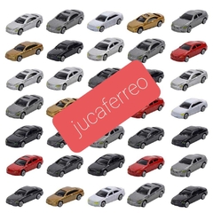 k1010 - Carrinhos para maquete - Lote c/ 12 unidades - Produto novo - Escala HO na internet