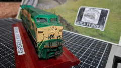 C299 - Locomotiva Dash Athearn - sistema DC - Pintura customizada FERRONORTE e envelhecida - Produto usado - Produto TOP - loja online
