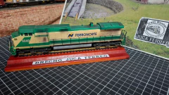 C299 - Locomotiva Dash Athearn - sistema DC - Pintura customizada FERRONORTE e envelhecida - Produto usado - Produto TOP - Brechó  Juca  Férreo  -  Prod. Usados Produtos " Fora de Catálogos " & Novos