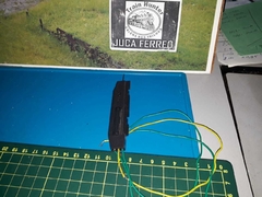 D1261 - BOBINA / CAIXA ACIONAMENTO DESVIOS - ESQUERDA - Ref. 42001-e - Frateschi - Produto usado e revisado