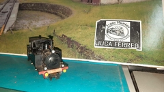 C211 - Locomotiva vapor importada RARA " Electrotrem " - Produto usado e vendido no estado na internet