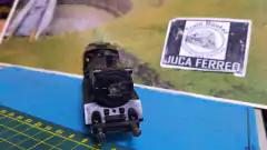 C256 - Locomotiva vapor Fleischmann - Maria Fumaca 0-4-0 - Produto usado e antigo ( 1954 ) - Brechó  Juca  Férreo  -  Prod. Usados Produtos " Fora de Catálogos " & Novos