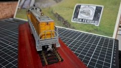 C309 - Locomotiva ALCO GE 1000HP importada AHM Diesel Vintage HO - Union Pacific - Produto usado e vendido no estado - Brechó  Juca  Férreo  -  Prod. Usados Produtos " Fora de Catálogos " & Novos