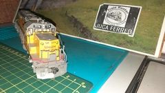 C263 - Locomotiva Intermountain com DCC luz e movimento - Union Pacific - Produto vendido no estado na internet
