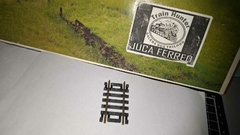 D1327 - Trilho reto curto - 2 pol - Atlas latao - Produto usado, em excelente estado