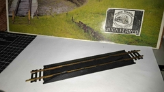 D1317 - Trilho reto c/ PASSAGEM em nivel ATLAS HO Ref. rerailer nr. 40 - Produto antigo e seminovo